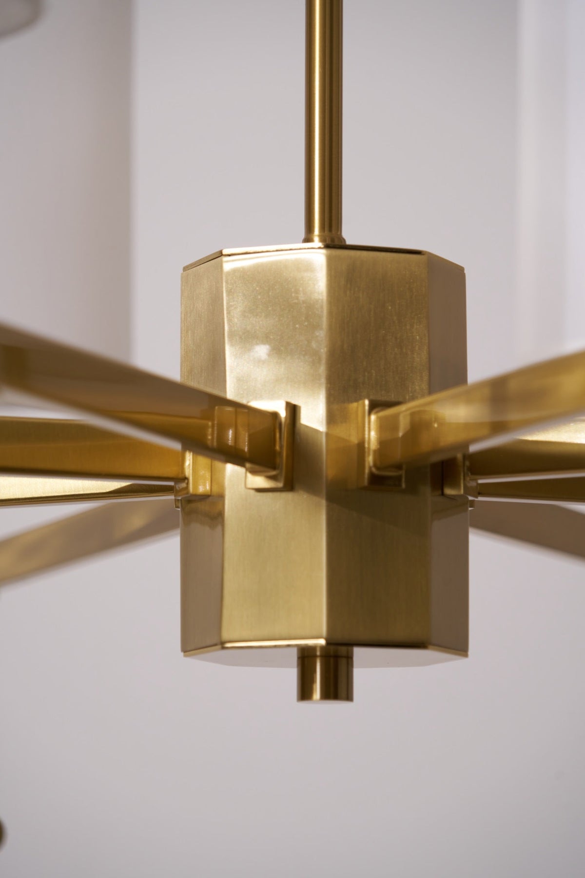 Ulcarisra Traditionele Vintage Kroonluchter van messing met Stoffen