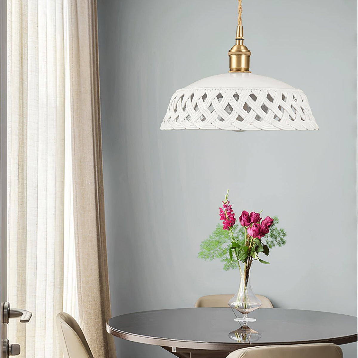 Seluna keramische hanglamp