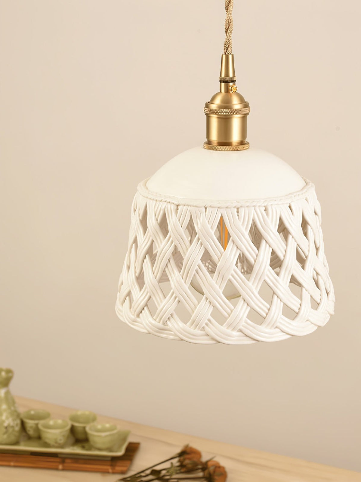 Eliielle keramische Cozy hanglamp