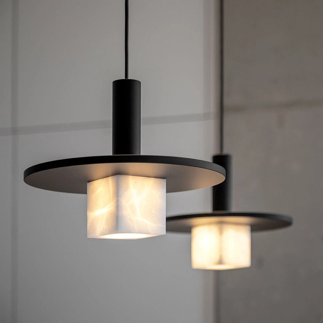 Lymiror hanglamp van albast