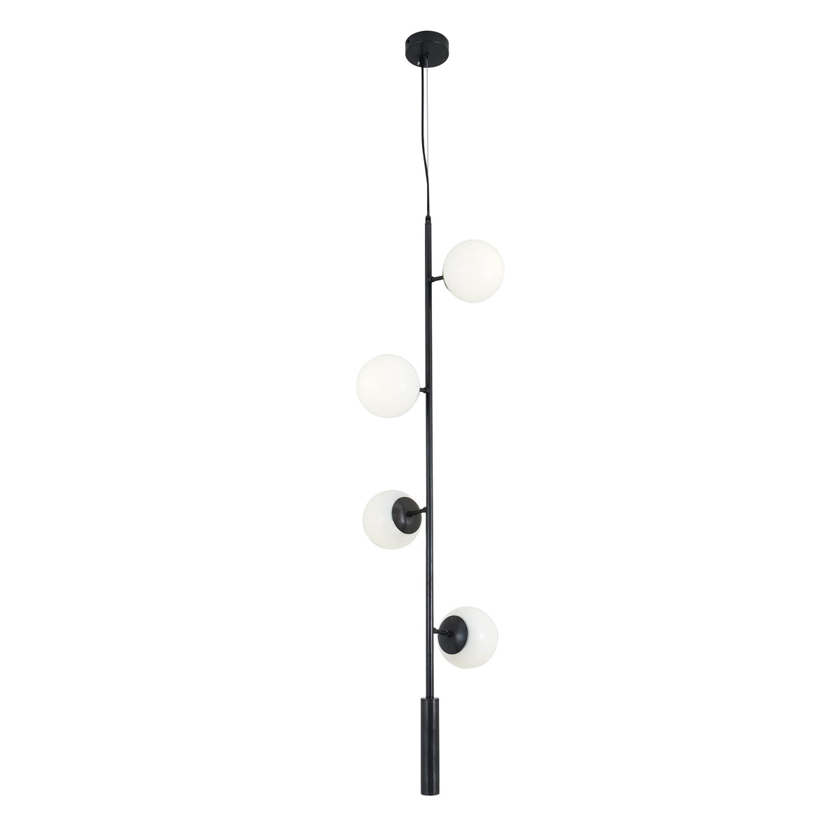 Erevia Moderne hanglamp van messing met glas