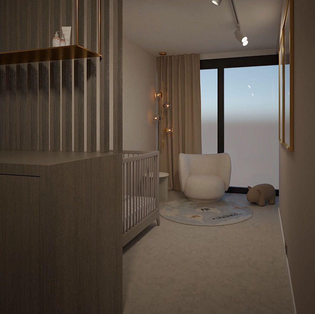 Erevia Moderne hanglamp van messing met glas