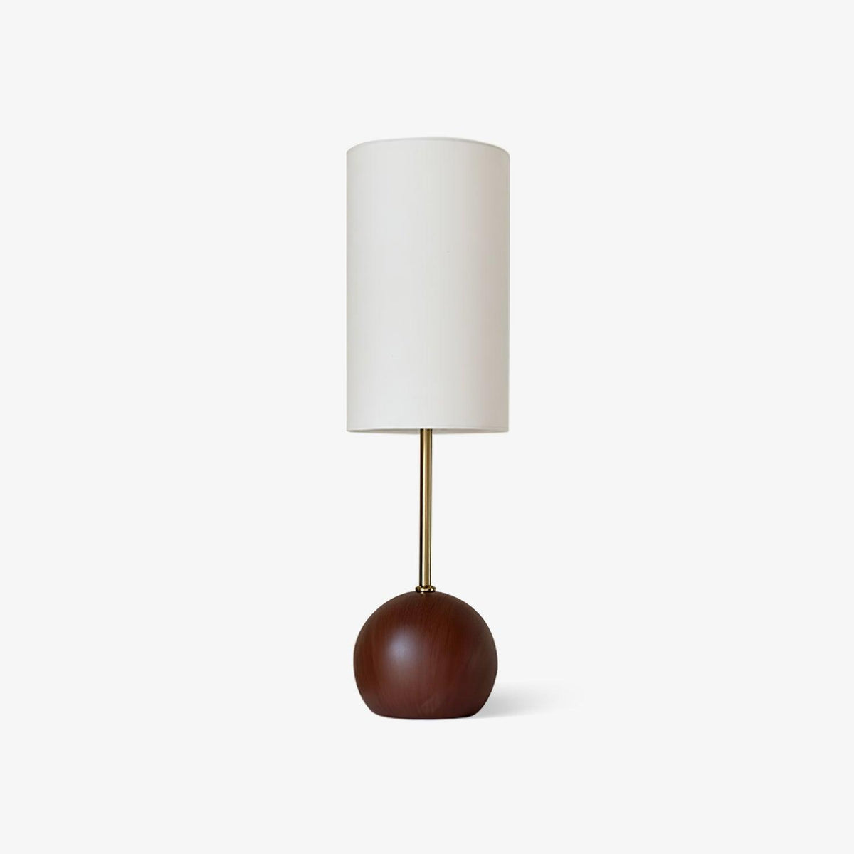 Sylivira tafellamp van walnoothout