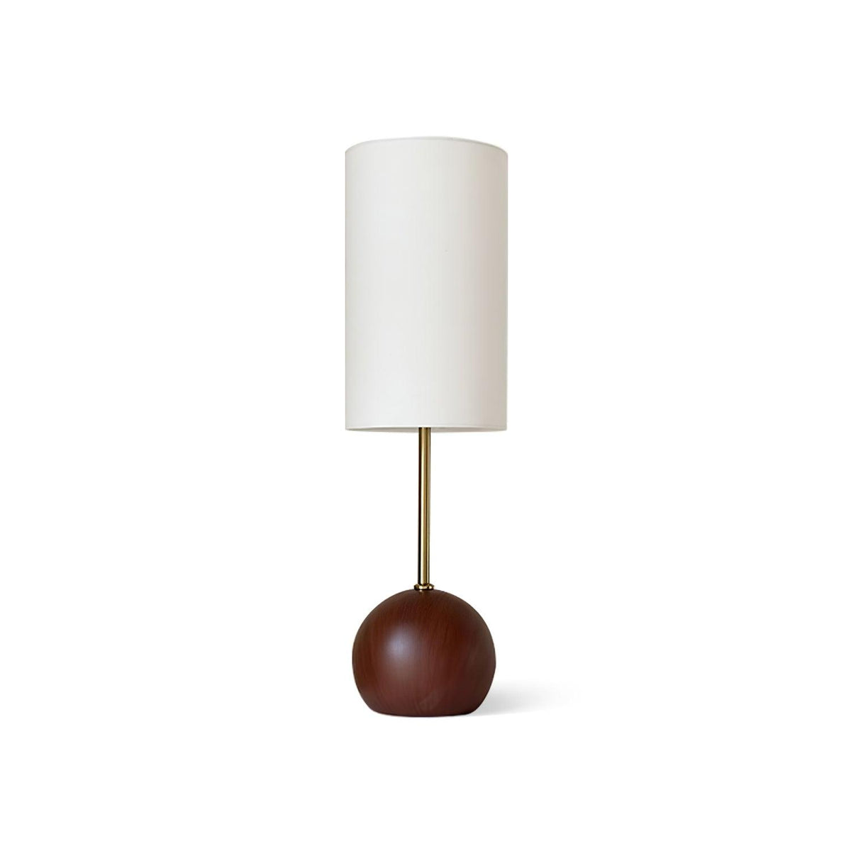 Sylivira tafellamp van walnoothout