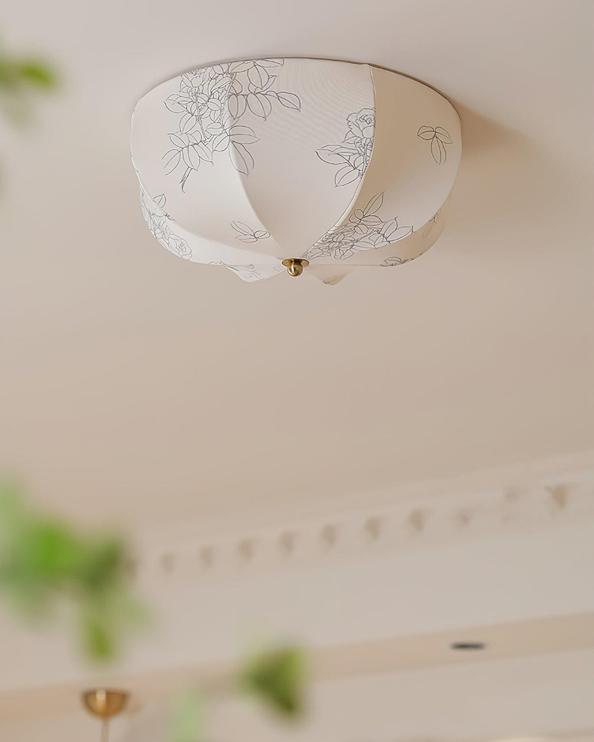 Ryls Premium Noordse kunst stoffen plafondlamp