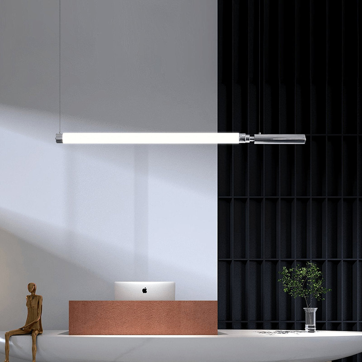 Ollaeos Moderne minimalistische hanglamp van glas