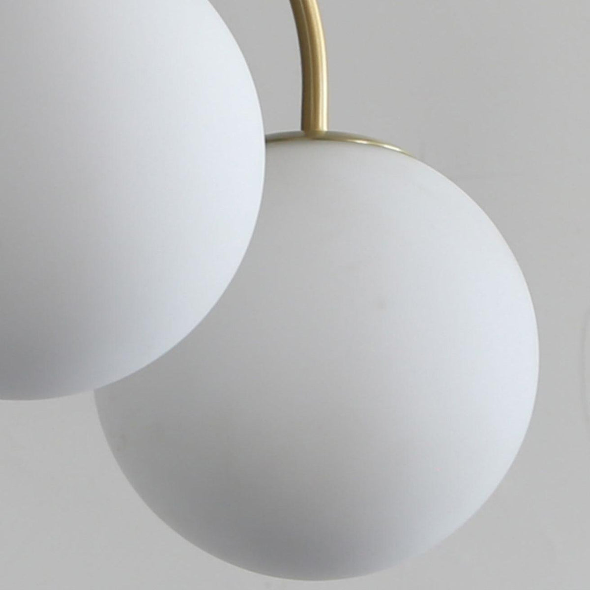 Solalissa kroonluchter Orillia messing bolvormig modern