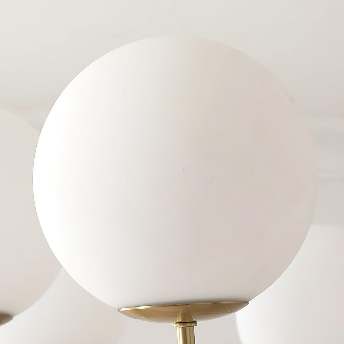 Solalissa kroonluchter Orillia messing bolvormig modern