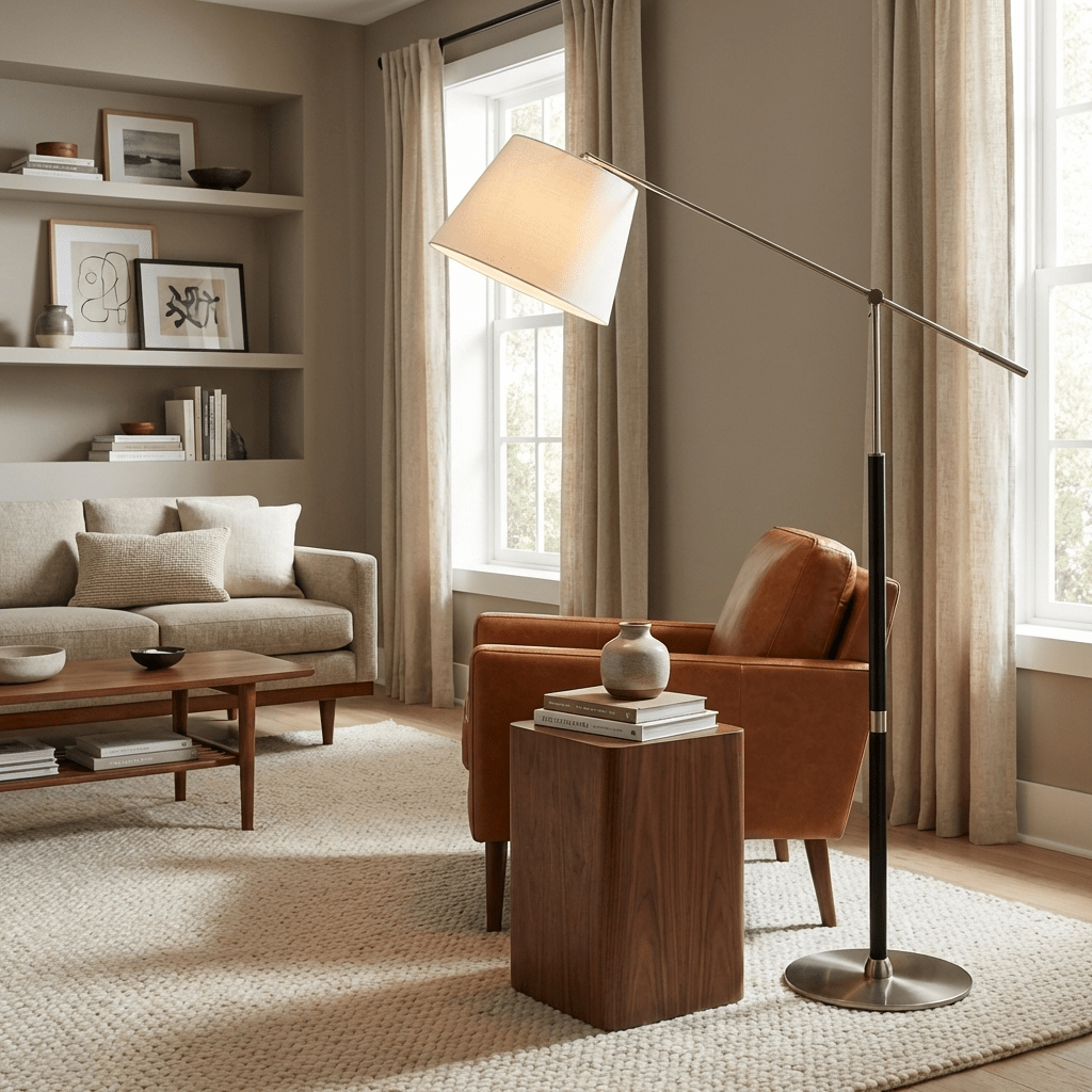 Elaiseria verstelbare vloerlamp