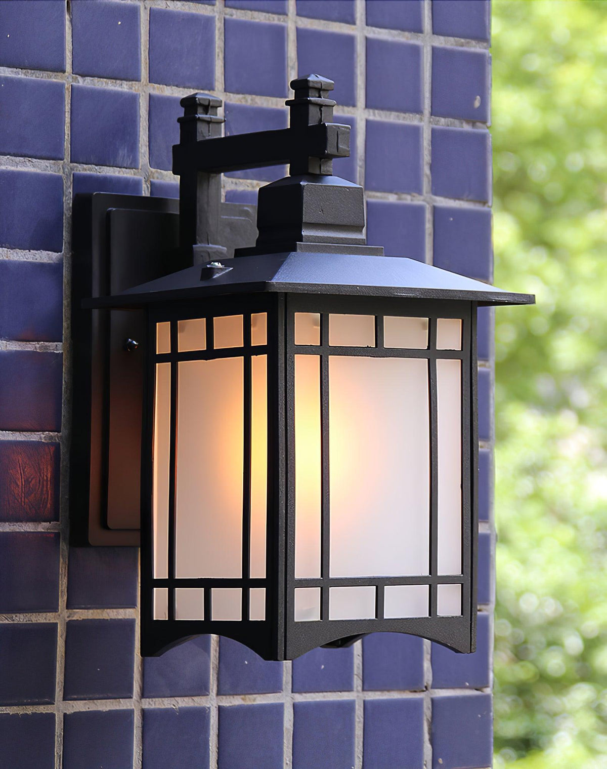 Lioruelle elegantie House glas buitenwandlamp