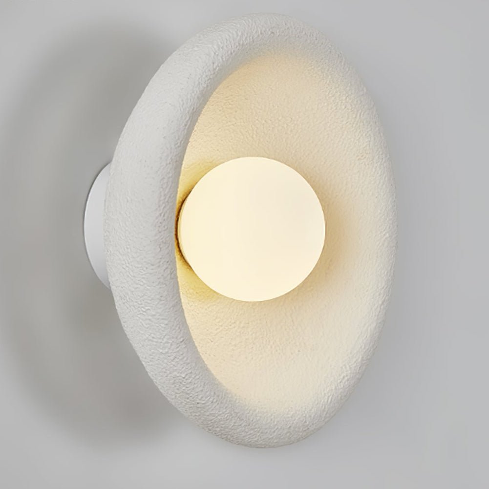 Evvinora modern Minimalistisch Halo Glas Wandlamp