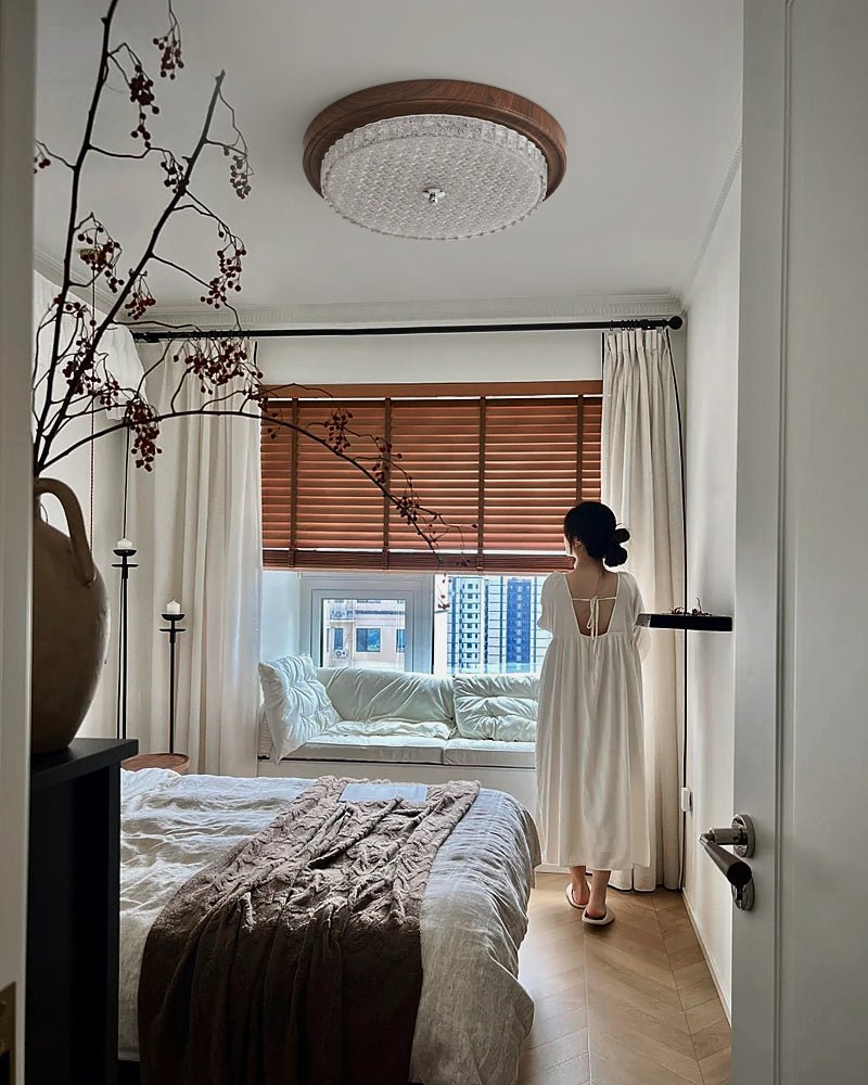 Nyshair Moderne minimalistische plafondlamp van glas