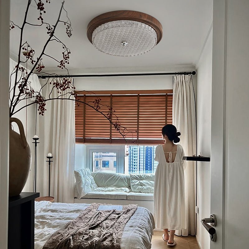Nyshair Moderne minimalistische plafondlamp van glas