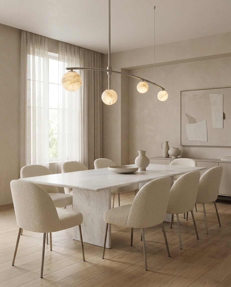 Eastvale8 Albasten Kroonluchter