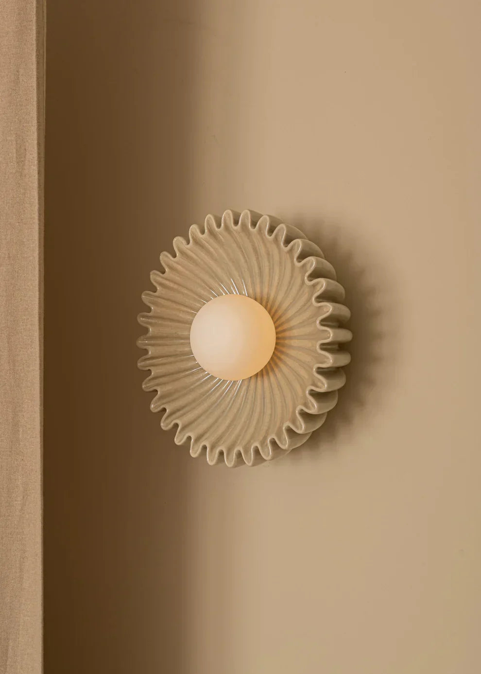 Elif Ongebruikelijk Ronde Marmer Glas Wandlamp Slaapkamer Eetkamer
