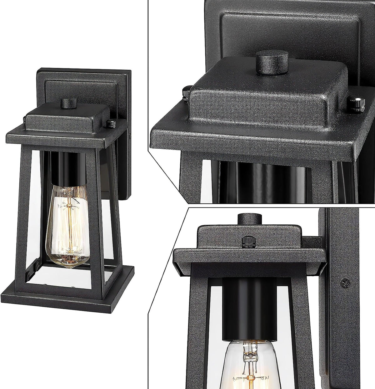 Vevelir Vintage Industriële Buitenwandlamp