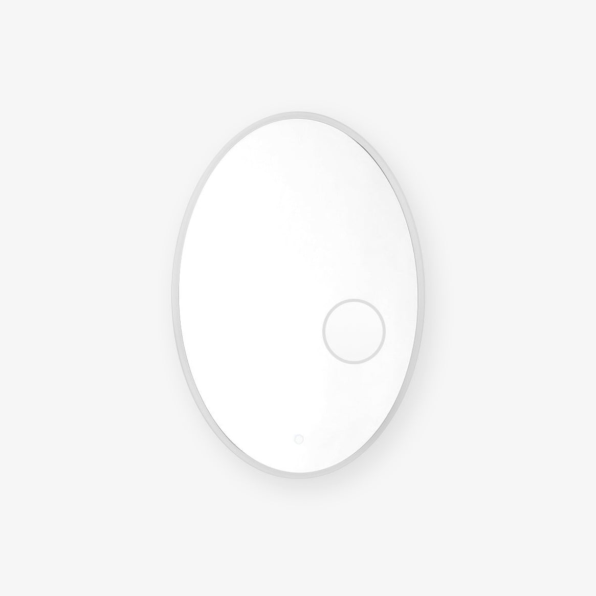 Ovariel Oval Mirror Plastic wandlamp