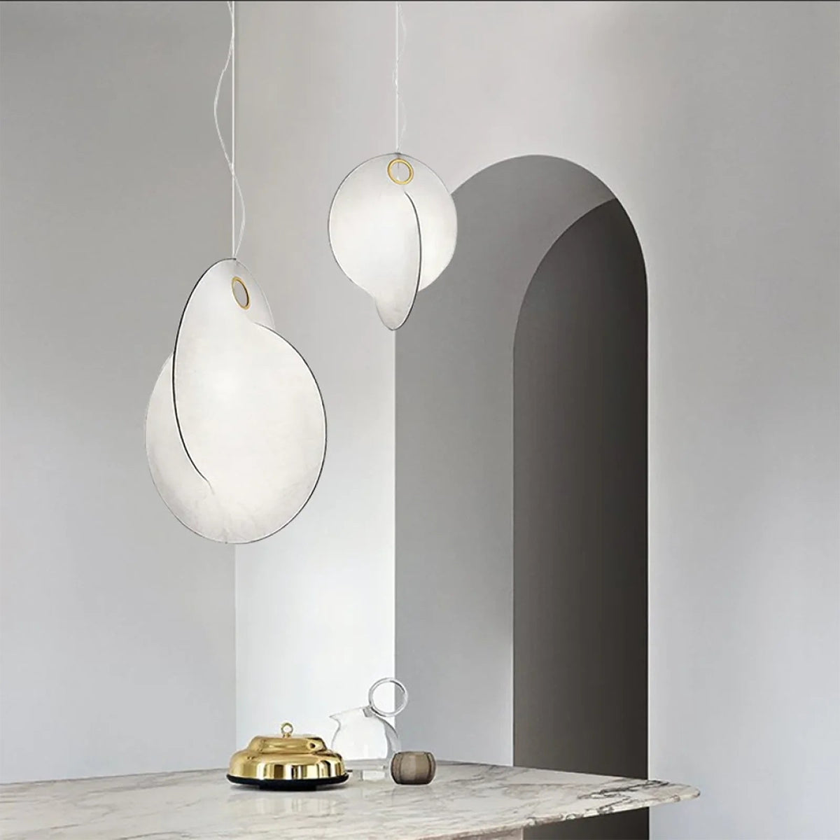 Ferivora Staal Kunstzinnige hanglamp