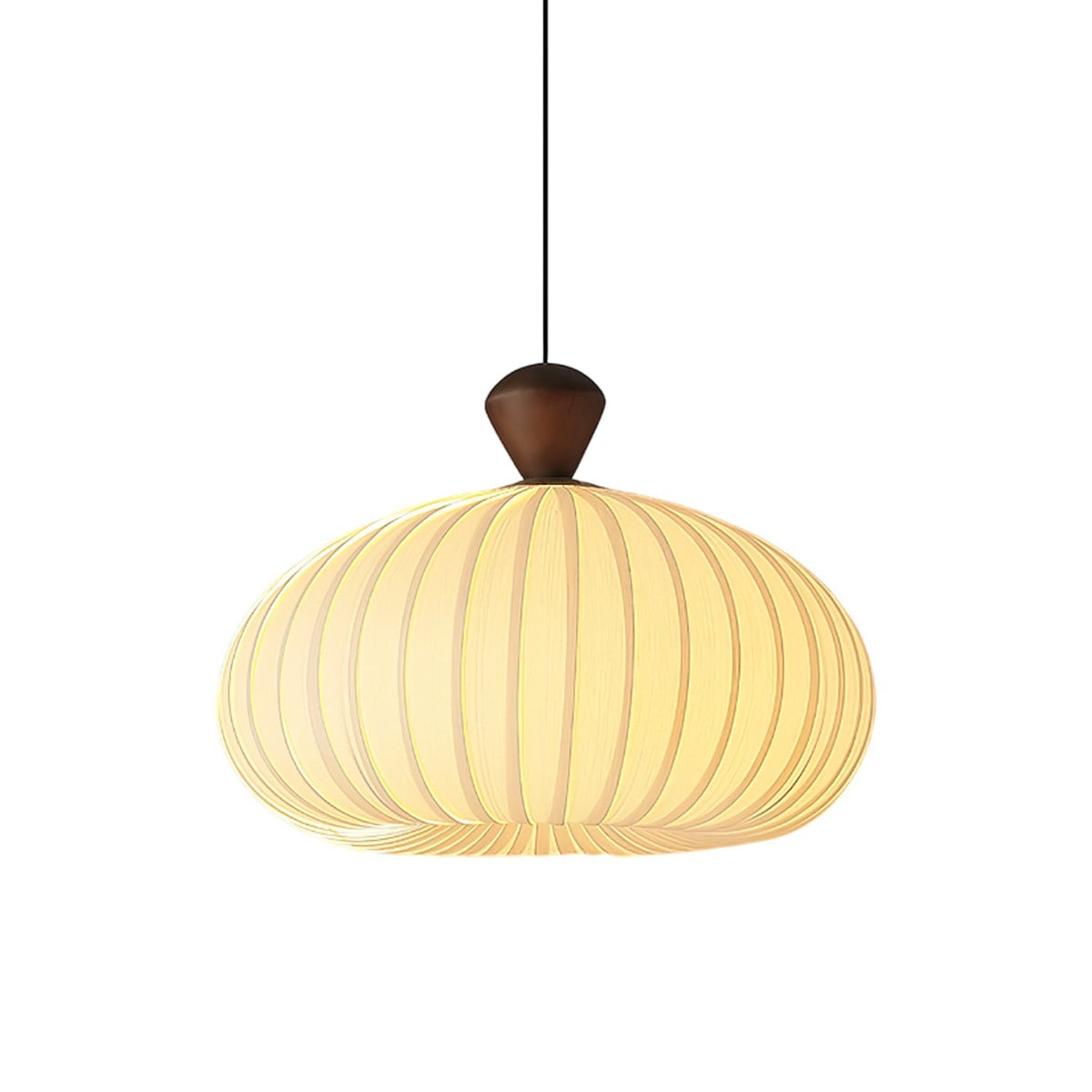 Evaryn geplooide hanglamp