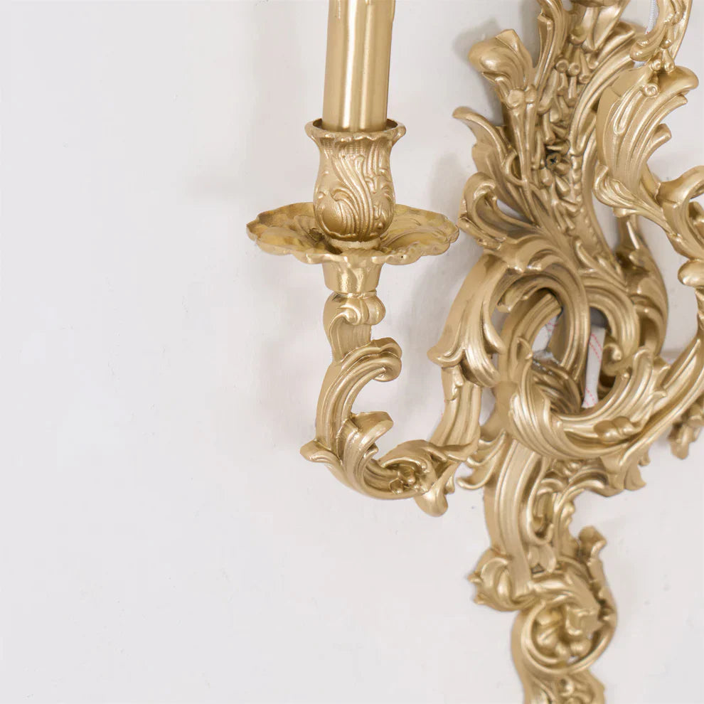 Alessio Vintage Paleis Kaars Wandlamp Woonkamer Slaapkamer Badkamer