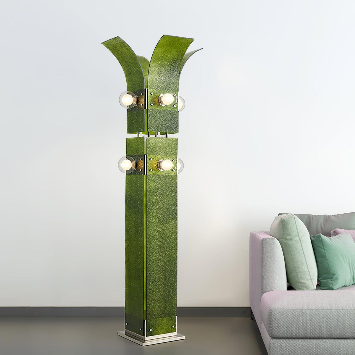 Niranaine Art Deco Acryl vloerlamp