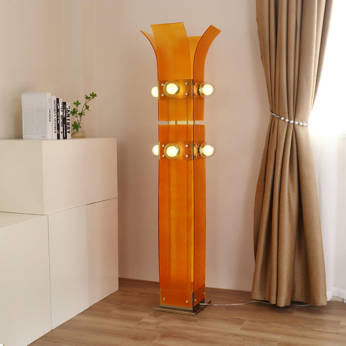 Niranaine Art Deco Acryl vloerlamp