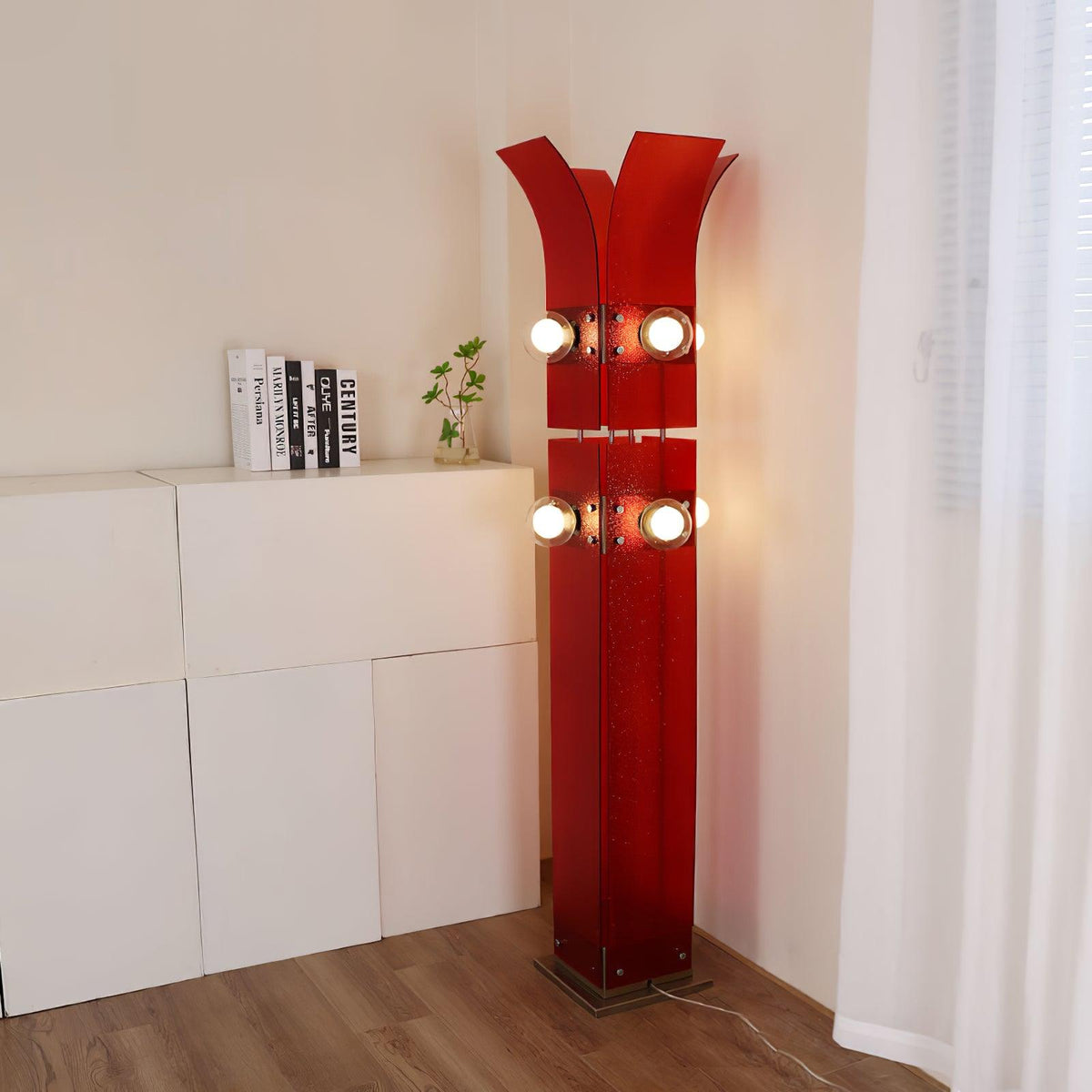 Niranaine Art Deco Acryl vloerlamp