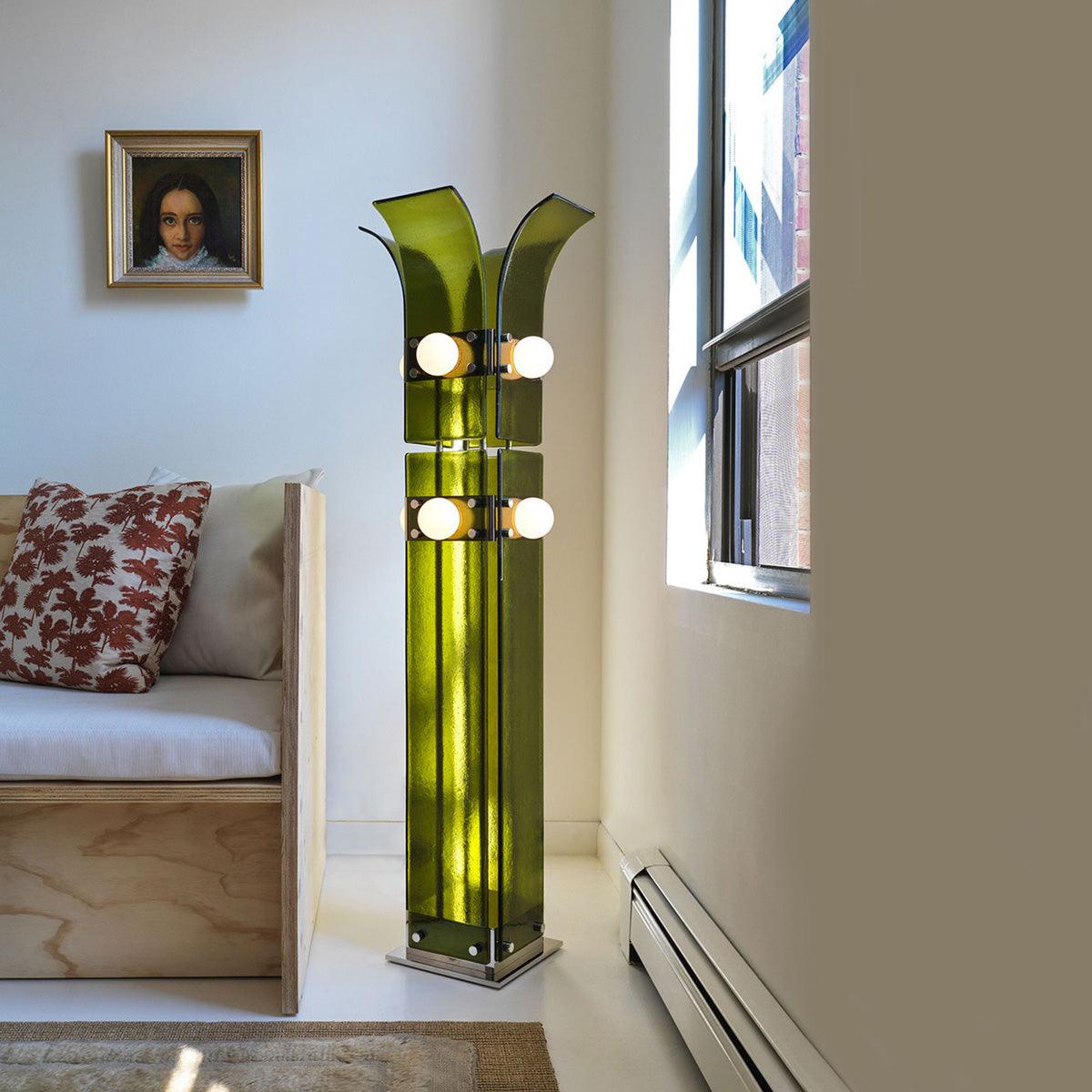 Niranaine Art Deco Acryl vloerlamp