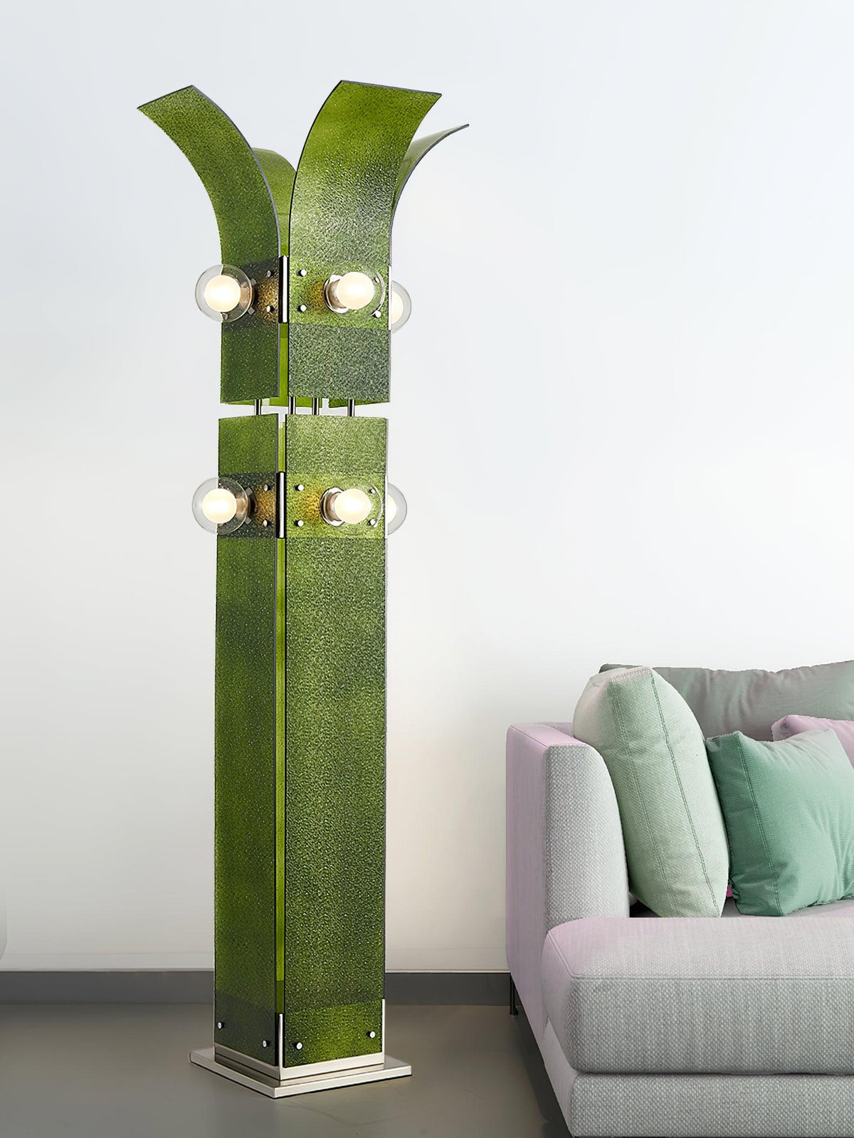 Niranaine Art Deco Acryl vloerlamp
