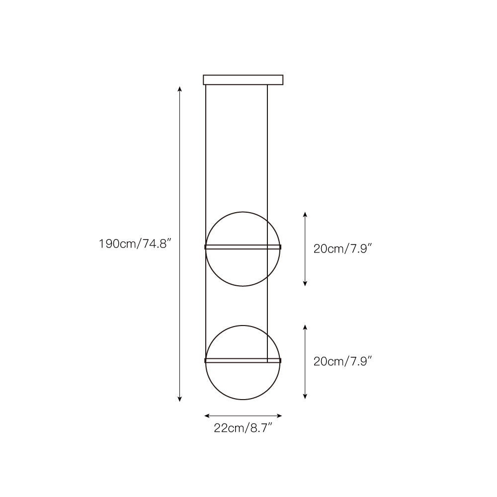Vacaria hanglamp