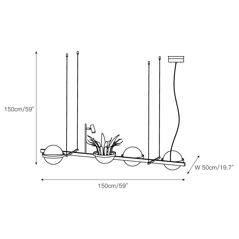 Vacaria hanglamp
