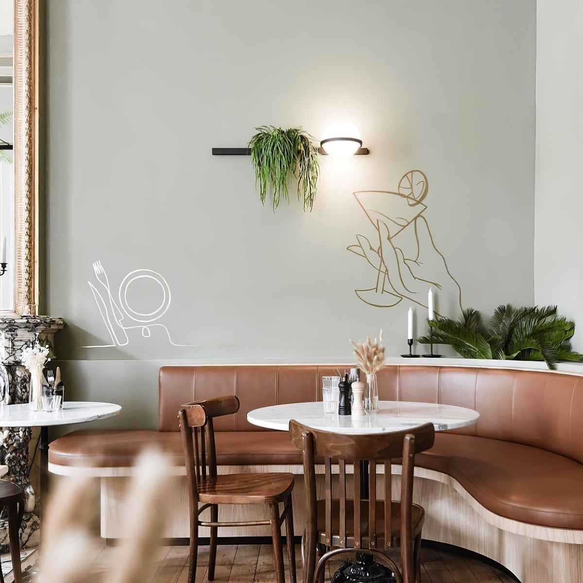Elmarisra Moderne minimalistische wandlamp