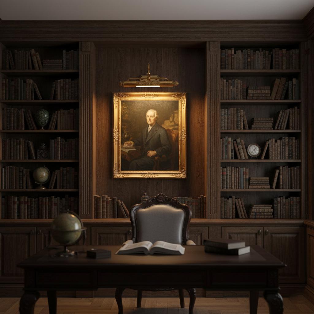 Florentin wandlamp Oudmessing Massief