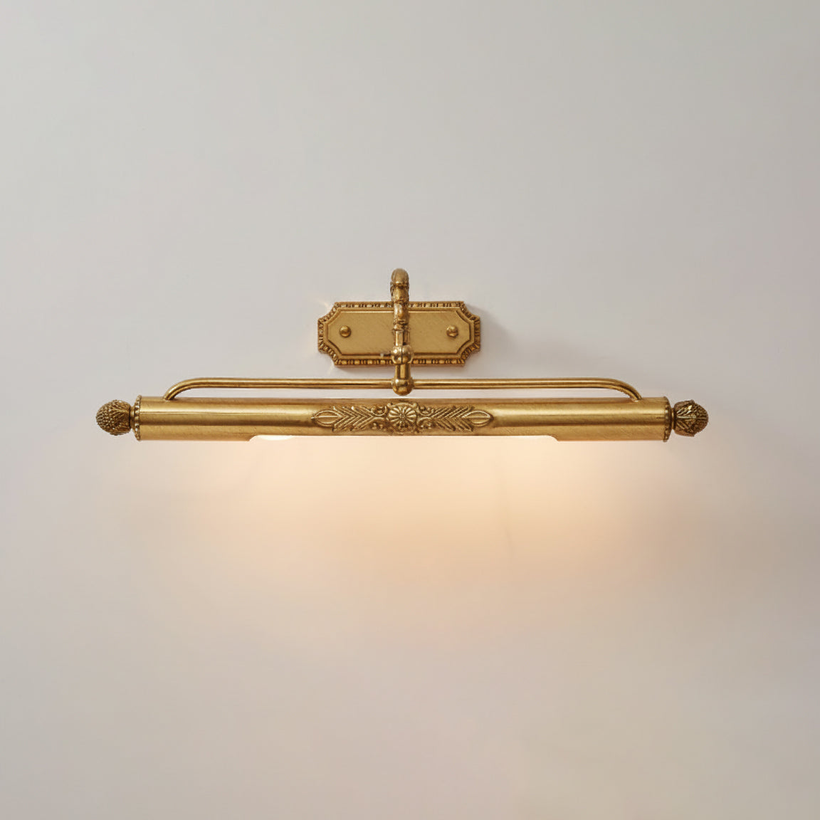 Florentin wandlamp Oudmessing Massief