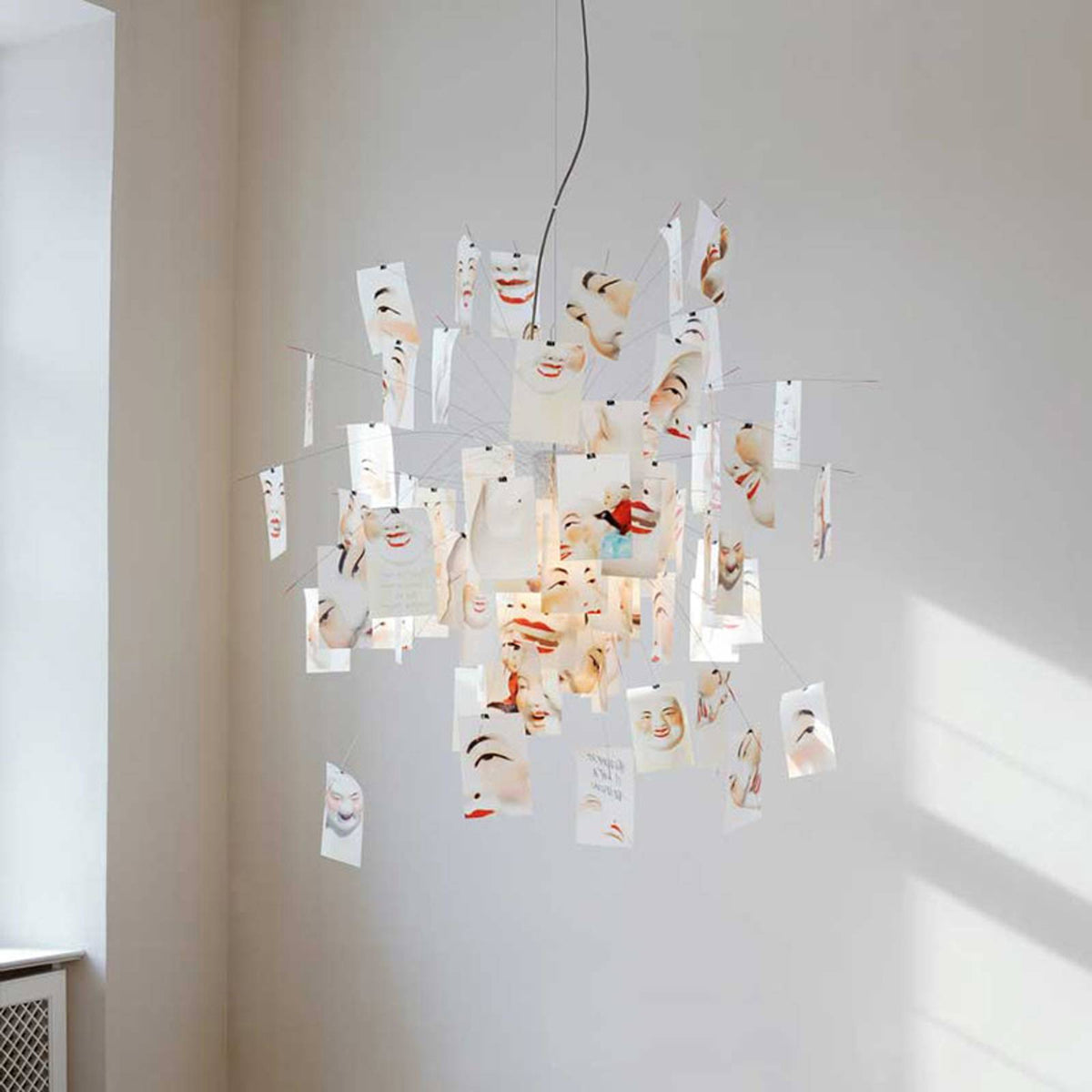 Lunerira kroonluchter papier aanpasbaar creatief