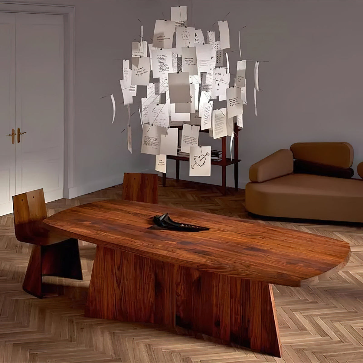Lunerira kroonluchter papier aanpasbaar creatief