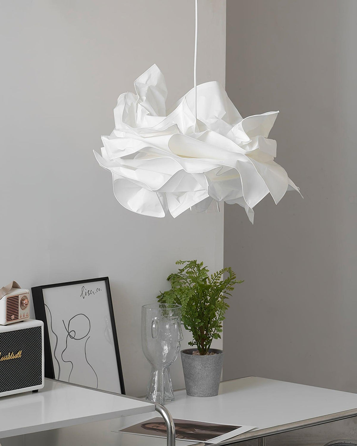 Erona-serie hanglamp van papier