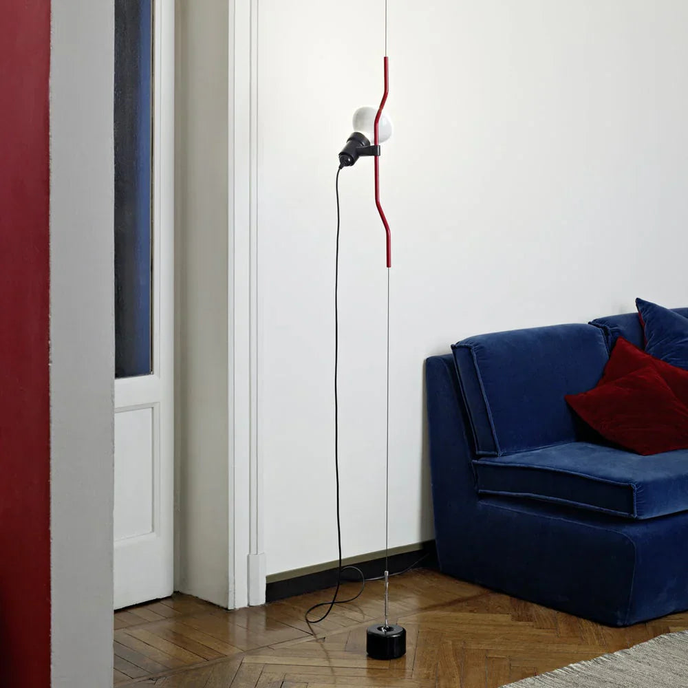 Alessio Minimalisme Metaal Zwart Wit Rood Hanglampen Eetkamer Slaapkamer