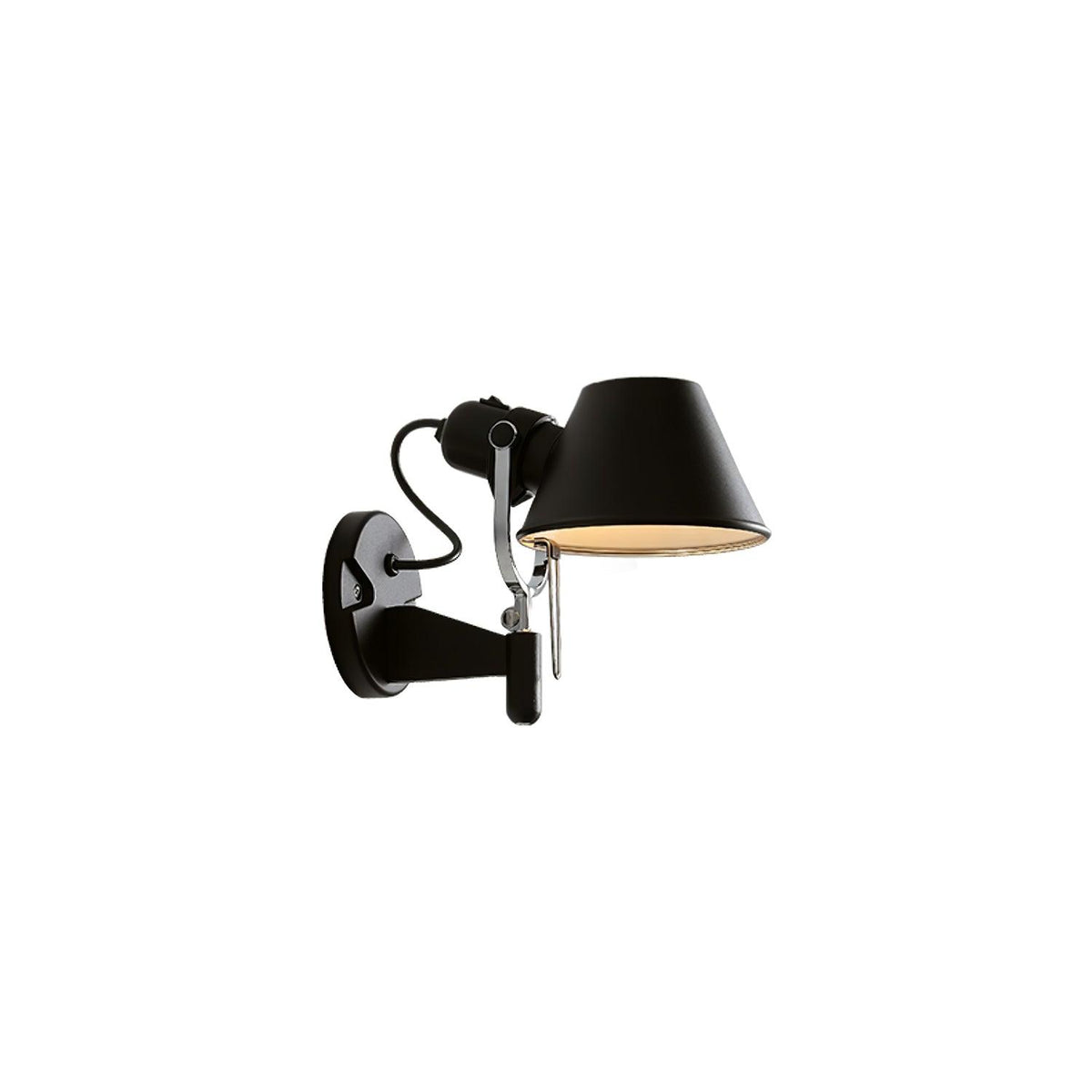 Nyliraris unieke vintage industriële wandlamp