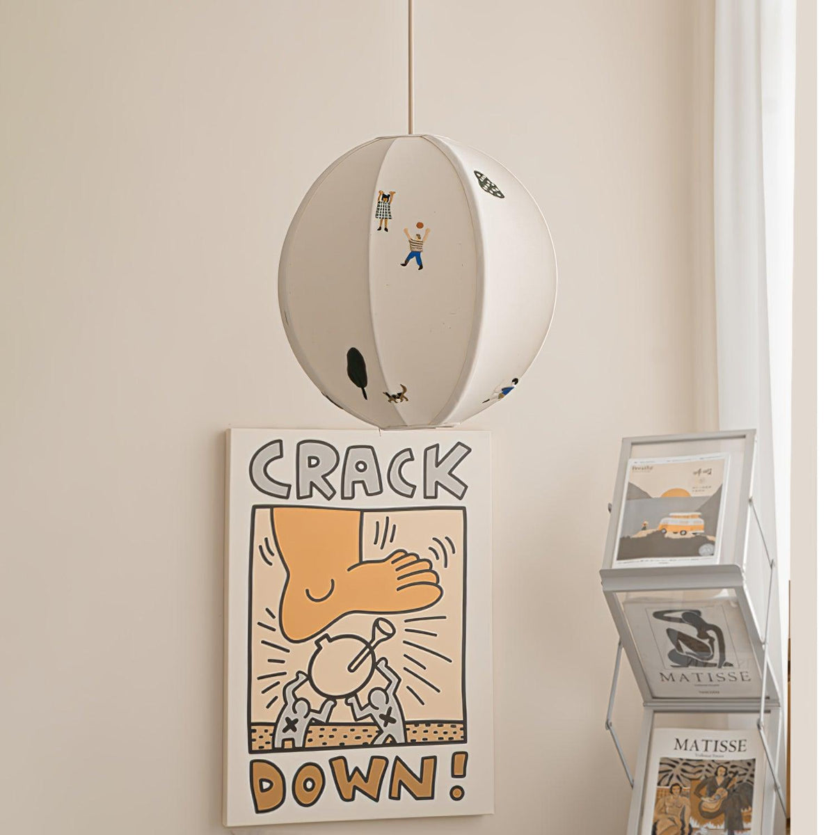 Avin hanglamp van stof