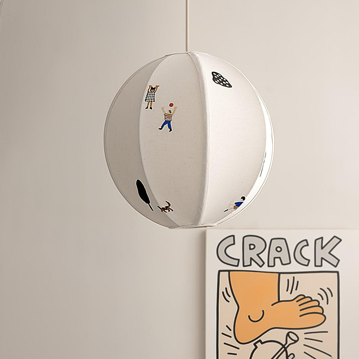 Avin hanglamp van stof