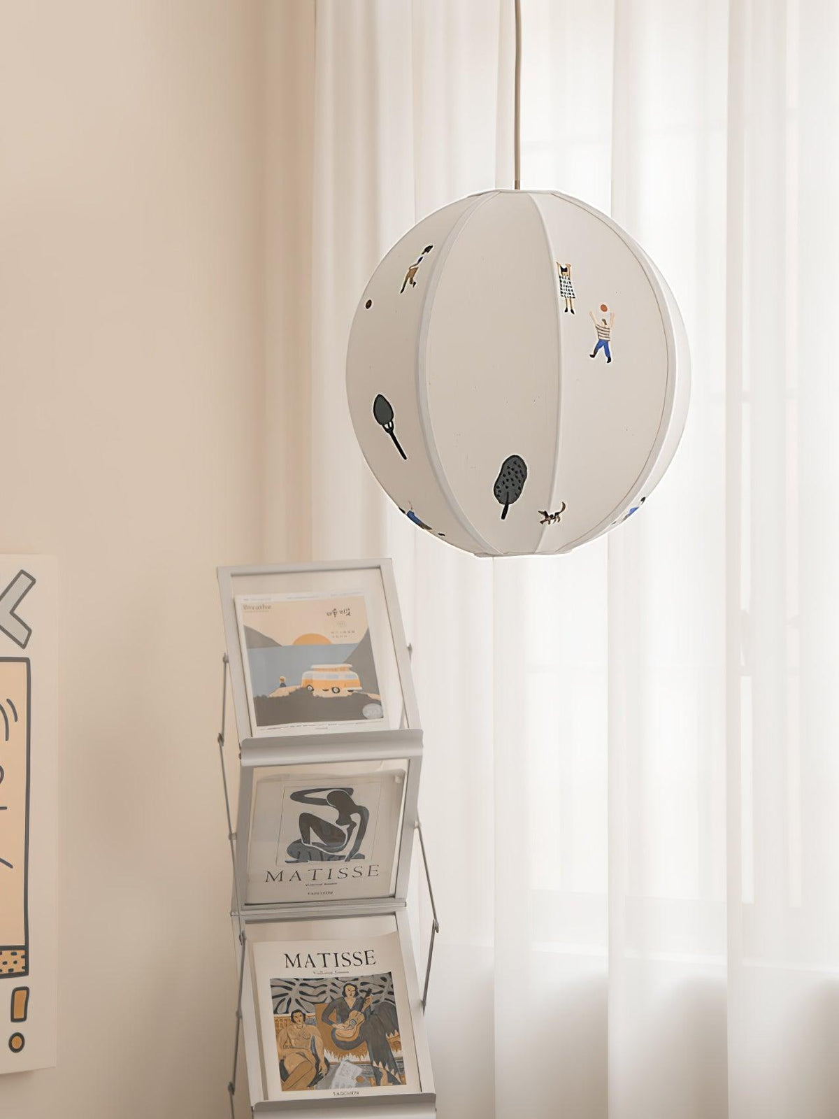Avin hanglamp van stof