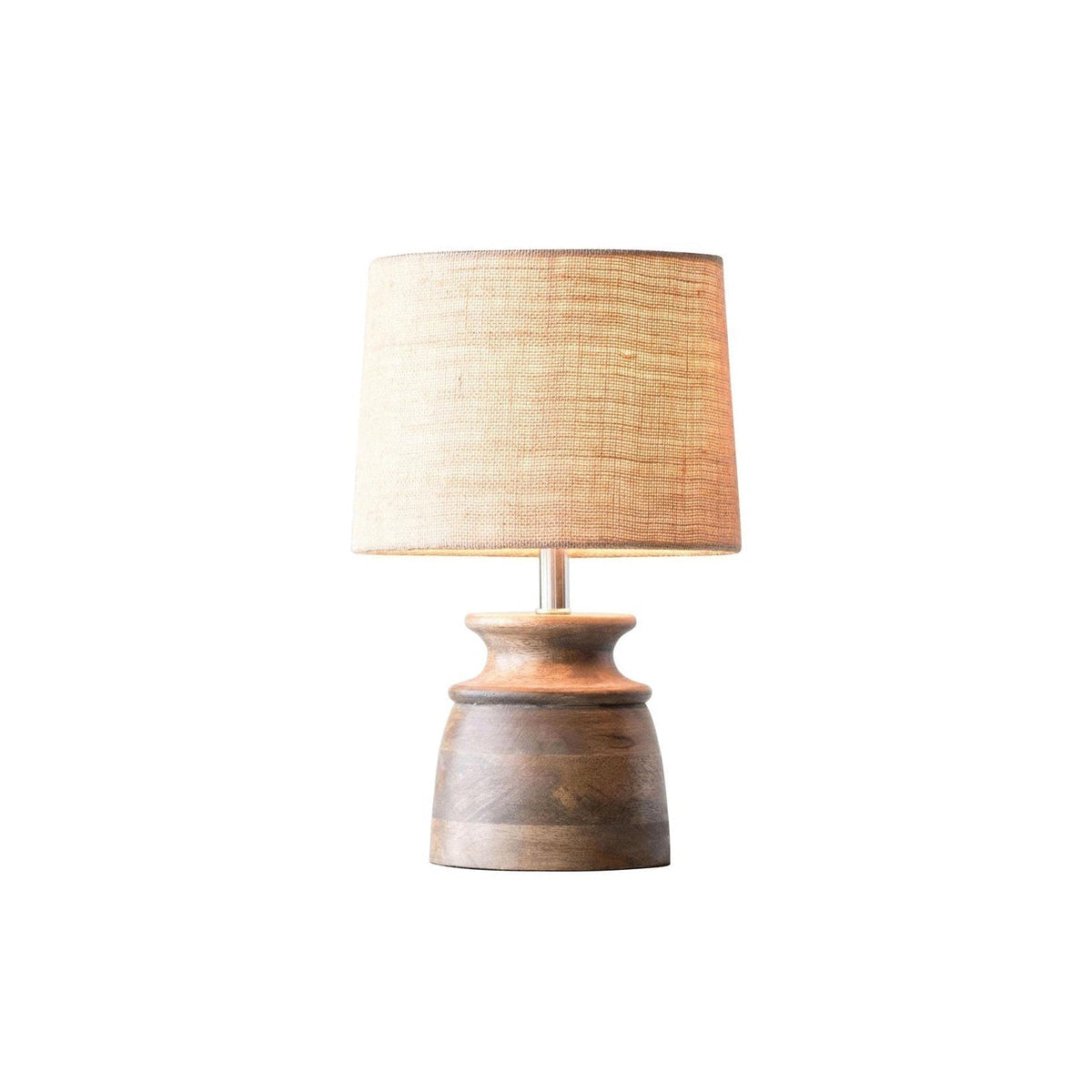 Jarot tafellamp van oud hout