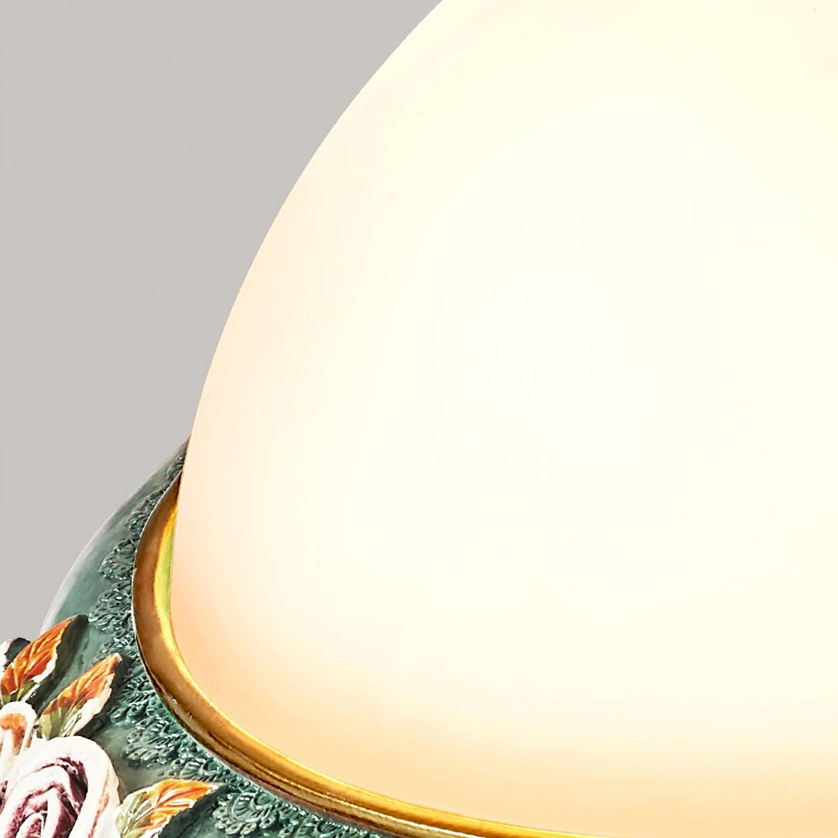 Cexora Pastoral Bowl hars glas plafondlamp
