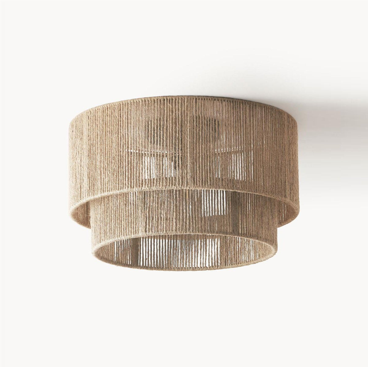 Casora klassiek Art Natuurlijk hennepkoord plafondlamp