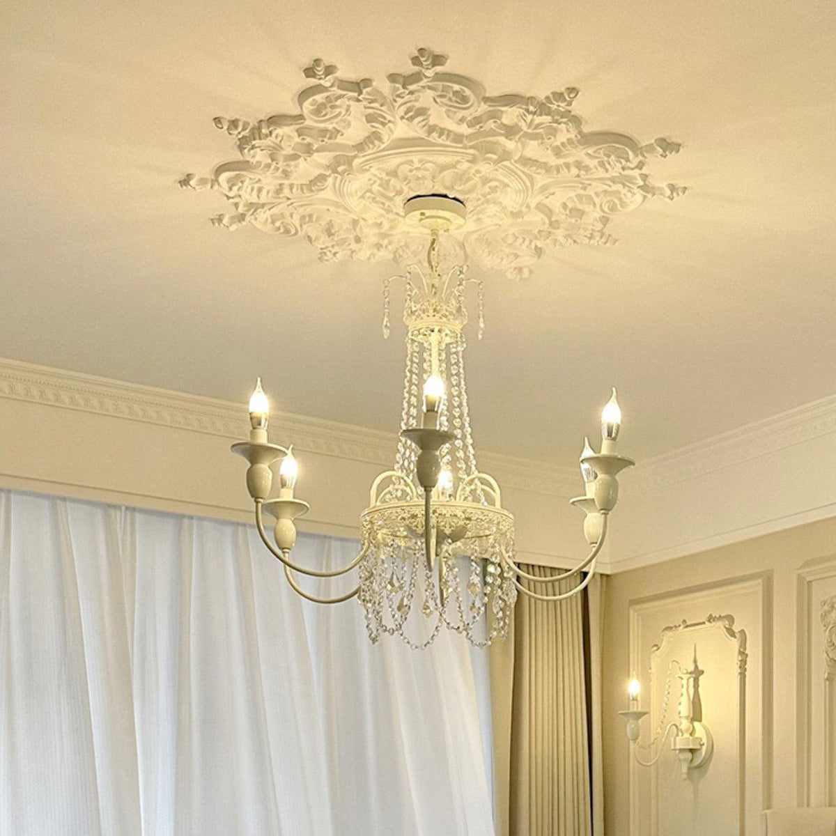 Elyalaria Kroonluchter Kristallen Tassel