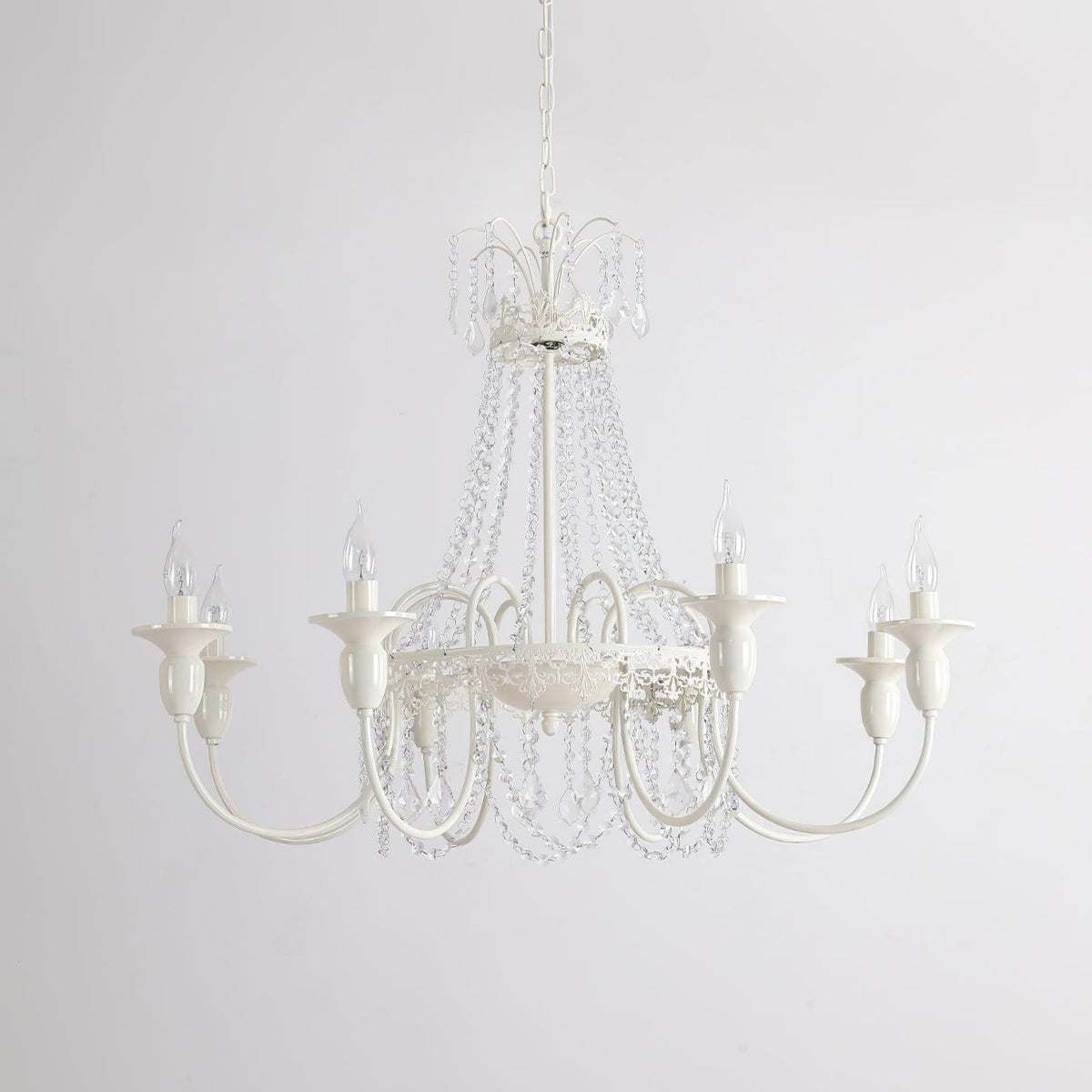 Elyalaria Kroonluchter Kristallen Tassel