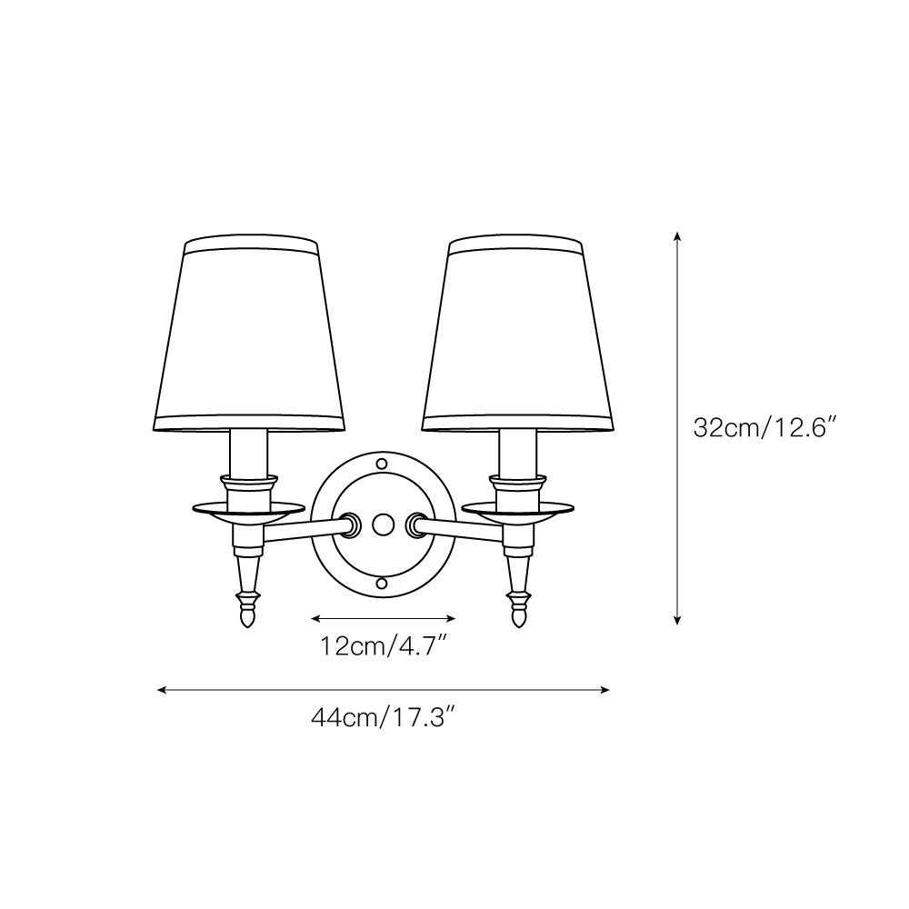 Viraeelle wandlamp