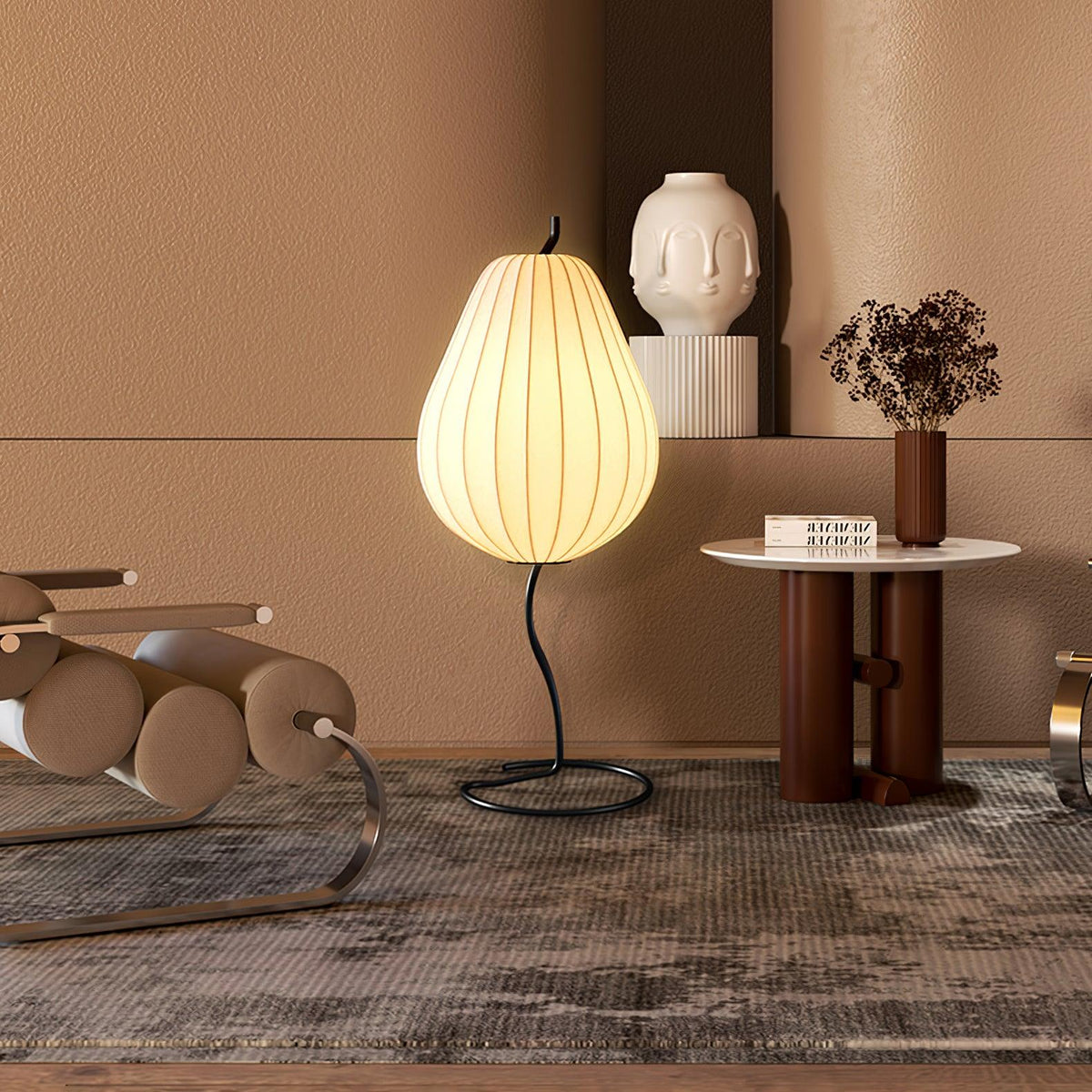 Calerielle minimalistisch Pear vloerlamp