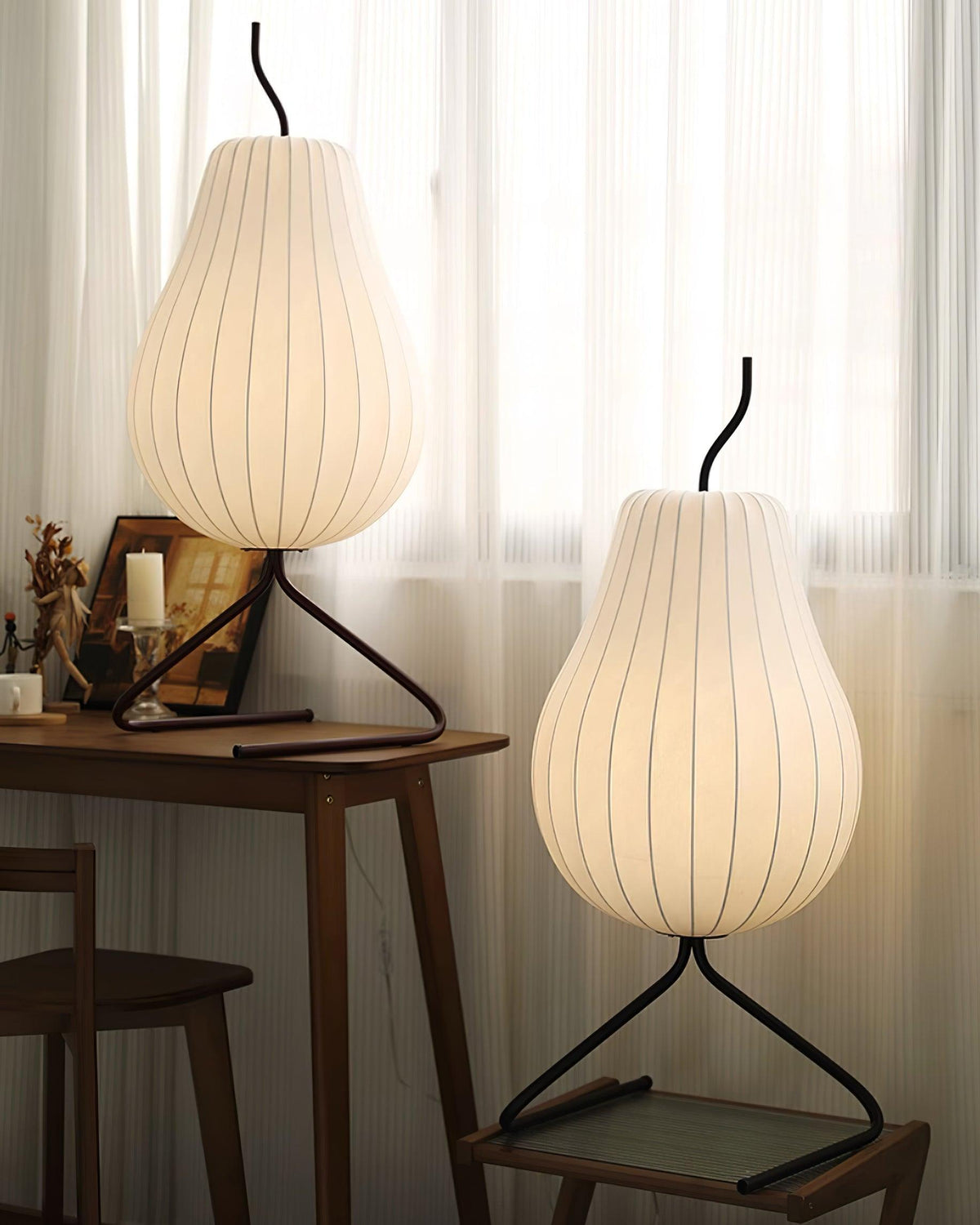 Calerielle minimalistisch Pear vloerlamp
